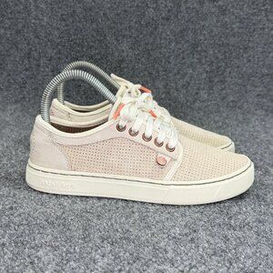 Satorisan Heisei Sneaker Womens Size 5.5 Light Pink Punch Suede Leather Low Lace